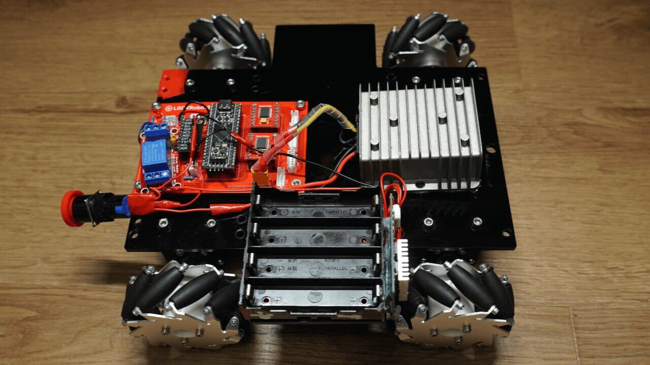 Image of the connect for the power supply on controller board side